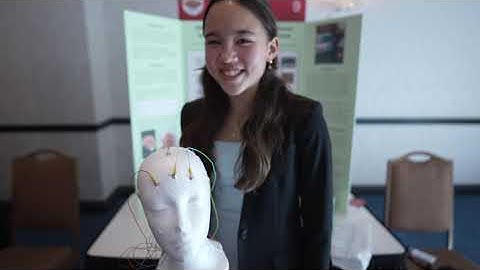 Mina Fedor, winner of the Robert Wood Johnson Foundation Award  (Broadcom MASTERS 2022)