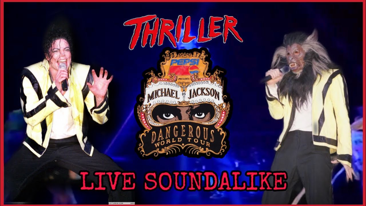 Michael Jackson - Thriller I Dangerous Tour I Live Soundalike I FANMADE