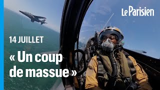 Clarisse Agbégnénou « assommée » lors d'un vol test en Alpha Jet pour le défilé aérien sur France 2