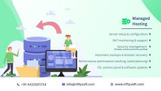 Managed Hosting | Niftysoft Solution. #niftysoftsolution #softwaredevelopment #digitalmarketing  screenshot 3