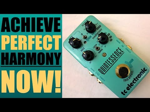 UNBOXING The TC Electronic Quintessence Harmony Pedal - YouTube