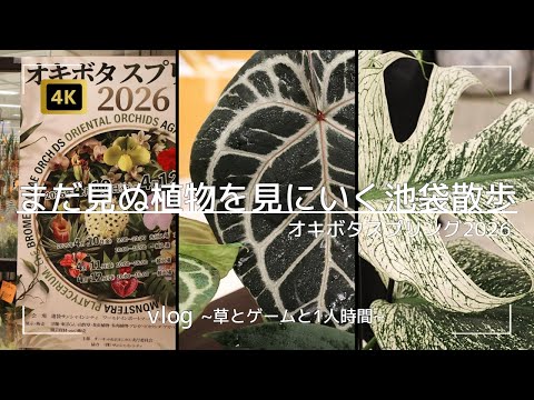 Vlog | A walk through Ikebukuro's plants: Searching for and seeing