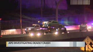 APD investigates fatal one-vehicle accident