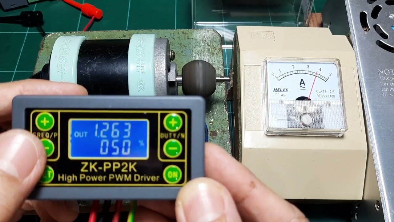ZK-PP2K Modul PWM untuk mengemudikan motor dc dan hho.