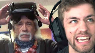 My dad meets my mute in VR chat