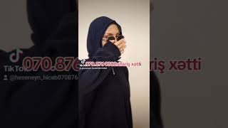 Hi̇cabli Bacilar Üçün Payiz Qiş Hi̇cab Çadra Namaz Geyi̇mi̇ 070 876 43 82