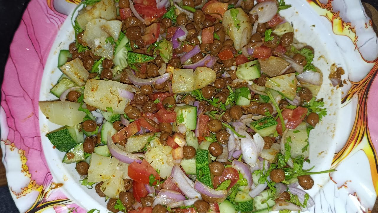 Chana chat ki mazedar recipe| iftaar recipe| ghar walo ne kaha ki bahar se bhi jyada accha bana hai