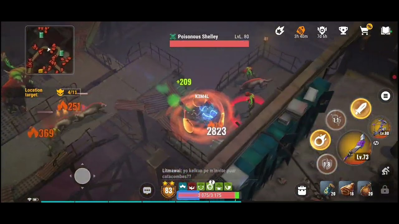 Dead Impact. Pyromancer Solo Genetic Lab Depths Kill