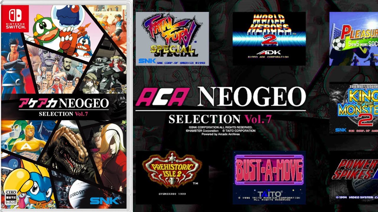 ACA Neo Geo Selection Vol. 7 Gameplay | Nintendo Switch | - YouTube