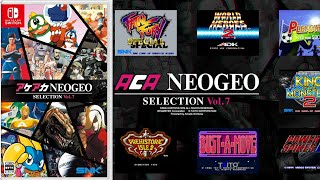 ACA Neo Geo Selection Vol. 7 Gameplay | Nintendo Switch | - YouTube