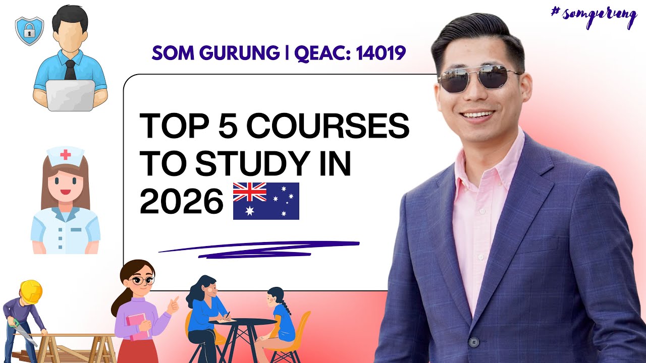 Top 5 Best Courses to Study in Australia 2026 🇦🇺 | High Demand & PR ...