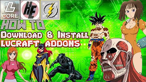 How to Download & Install: Lucraft Addons / HeroesExpansion Addons / Speedster Heroes Addons