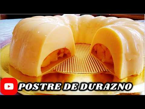 How to make three milk and peach gelatin