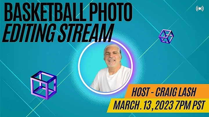Rainy Day Basketball Photo Editing Stream