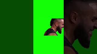 Tama Tonga making weird noises green screen