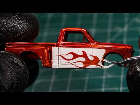 I Tried putting Flames on a Truck with a Paint FADE.