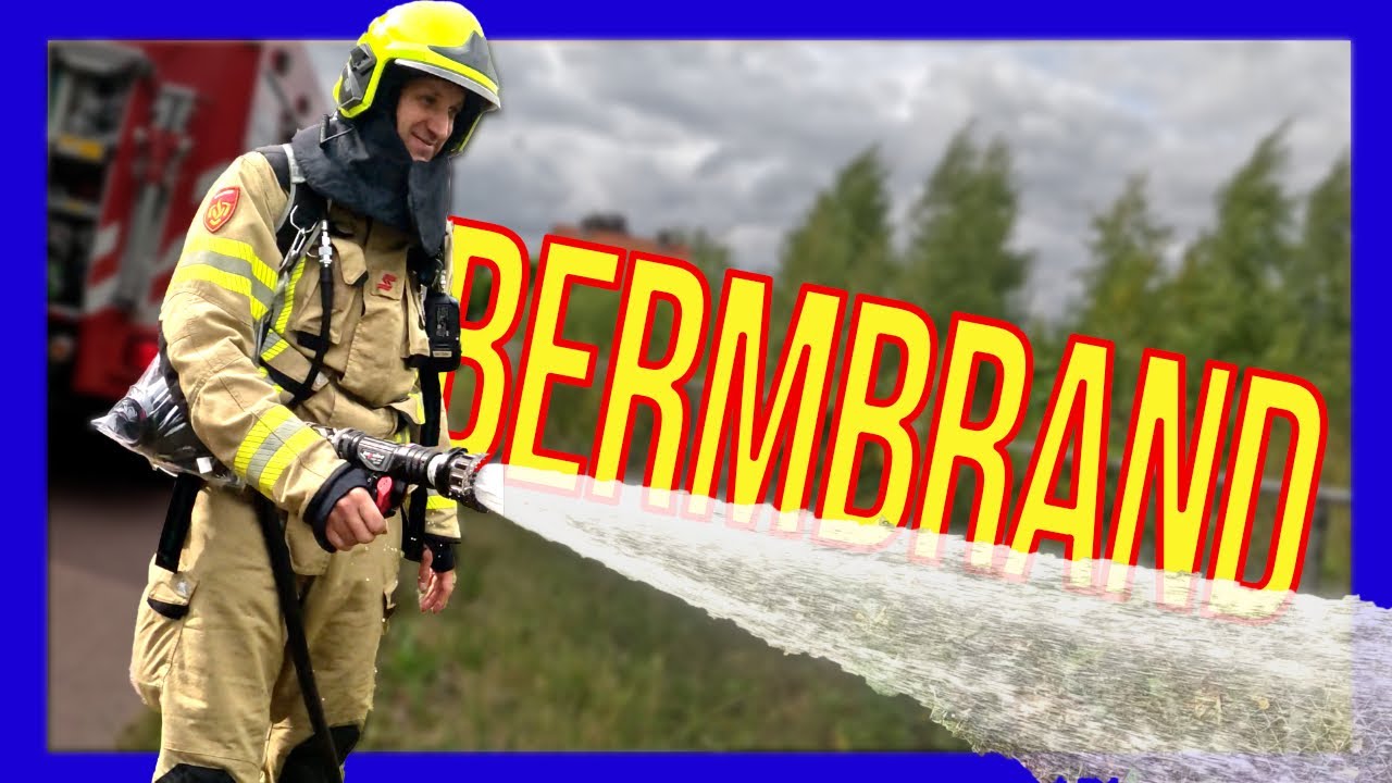 🔥 Придорожный пожар в Люнтерене! - ВОЛОНТЕРЫ ГОЛЛАНДСКИЕ ПОЖАРНЫЕ -