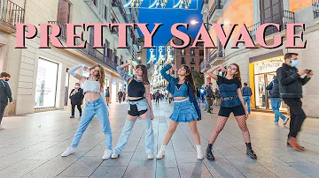 [KPOP IN PUBLIC] BLACKPINK (블랙 핑크) _ PRETTY SAVAGE | Dance Cover by EST CREW