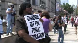 Pots & Spoons protest greets returning NC legislators