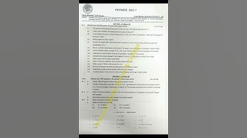 PHYSICS PAPER 2023 SECOND ANNUAL EXAM|| PAST PAPERS #physics #papers #fbise_exams