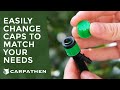 Carpathen mixitup drip irrigation interchangeable emitters  vortex  stream