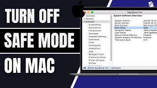 How to Turn Off Safe Mode (Safe Boot) on Mac