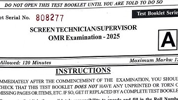 JKSSB SUPERVISOR / SCREEN TECHNICIAN 2024 EXAM FULLY SOLVED | JKSSB PREVIOUS YEAR PAPERS | JK_MATHS