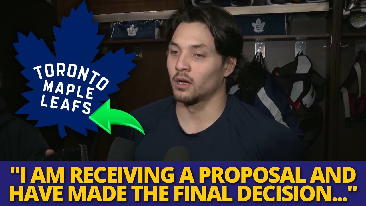 URGENT! LEAFS SUFFERS A HARD BLOW! BIG DECISION IS CONFIRMED! MAPLE ...