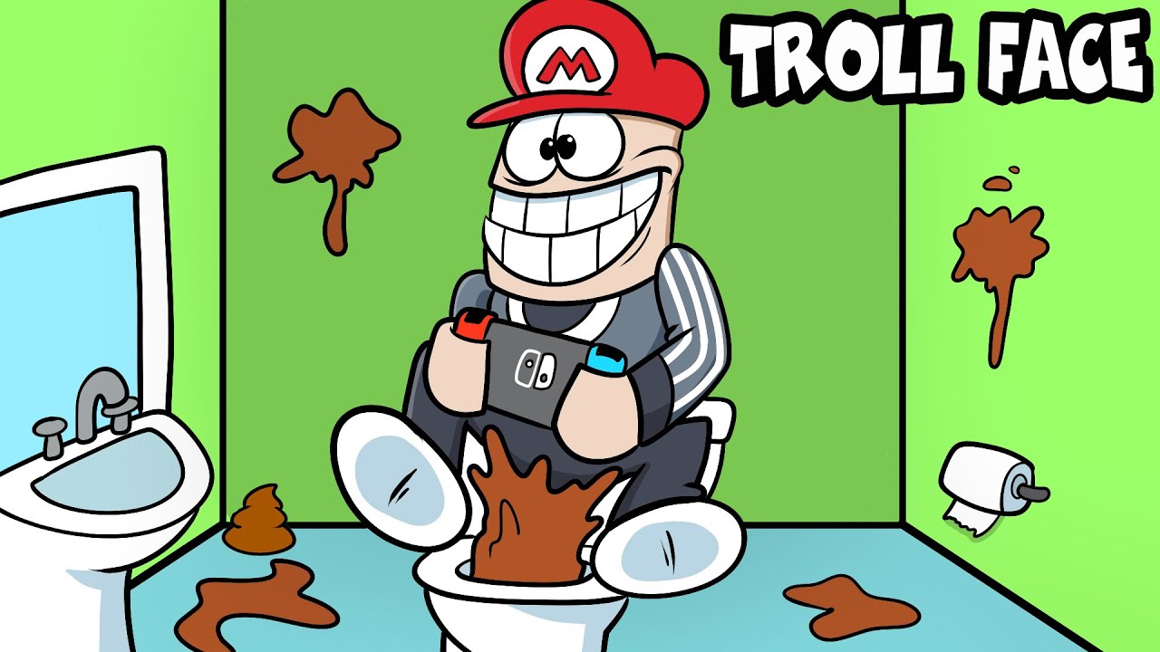 Getting TROLLED in The Bathroom?!