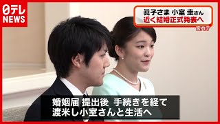 【準備進む】眞子さまと小室さんの結婚、近く正式発表へ