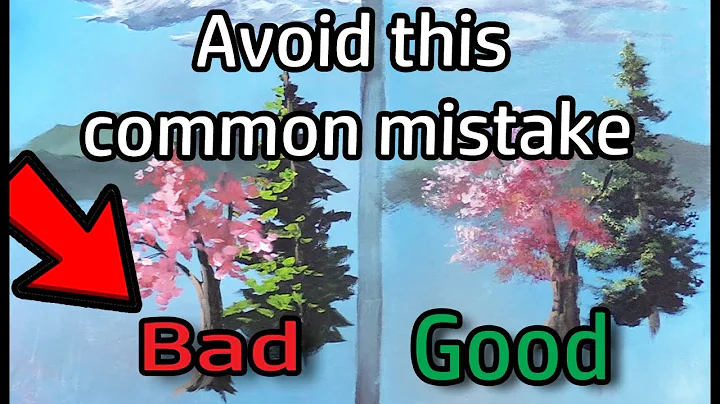 Avoid this COMMON MISTAKE | Acrylic Painting