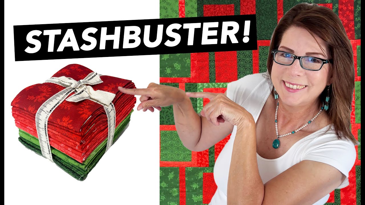 ✂️ 16 рождественских толстых четвертаков — 6 ЧАСОВ — 54x62 | Scrapbuster | Stashbuster | Easy Cha...