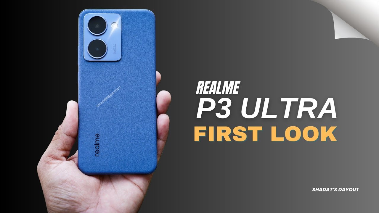 Realme P3 Ultra First Look FINALLY, IT'S OFFICIAL - YouTube