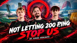 INTERNATIONAL SCRIMS ARE BACK