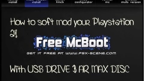 How to soft mod your PS2 with AR MAX & a USB drive