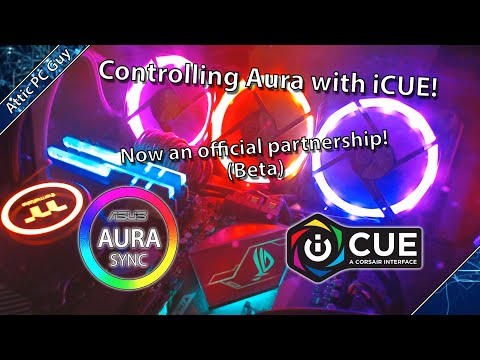 How to control Aura with iCUE! - Now officially supported!
