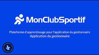 Plateforme d'apprentissage pour l'application du gestionnaire