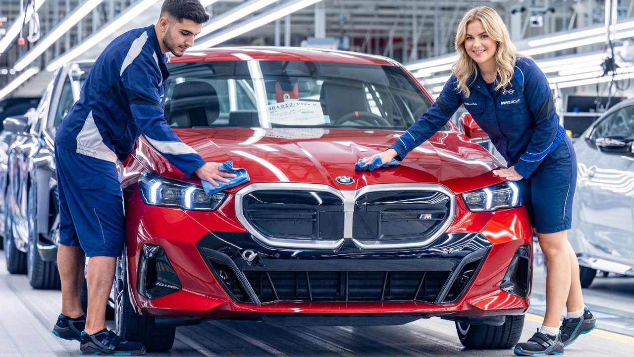 2026 BMW 540i G60 Production - How the World’s Best-Handling Business Sedan Is Made🔥