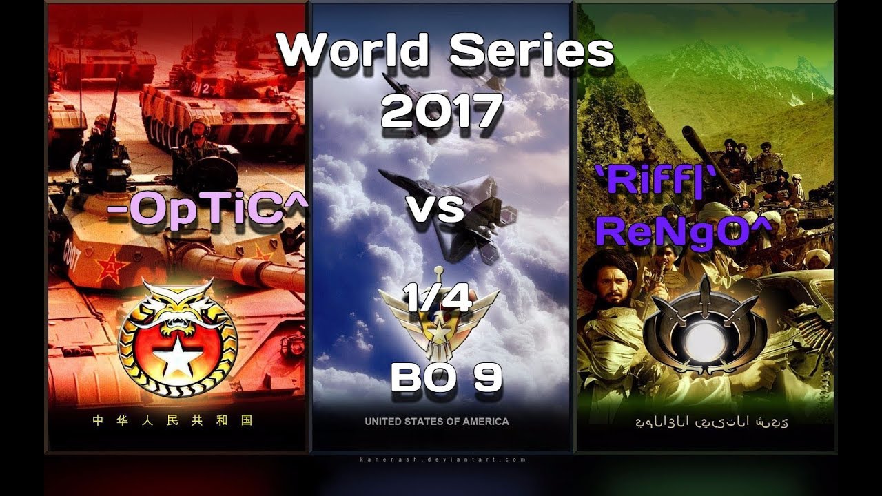 C&C: Generals Zero Hour 1.04. World Series 2017! -OpTiC^ vs `Riff|` ReNgO^  1/4.