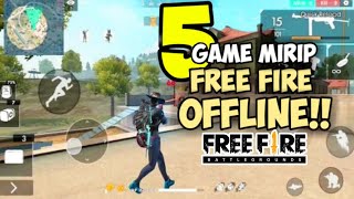 5 Game Mirip FREE FIRE Offline Terbaik Android 2020 | Battle Royale Game Android offline 2021 screenshot 4