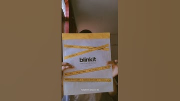 Blinkit Printout unboxing and review | #shorts #blinkit