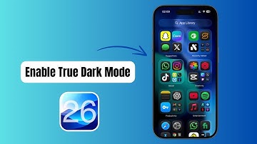 iOS 26: How to Enable True Dark Mode on iPhone (Black OLED Display Mode)