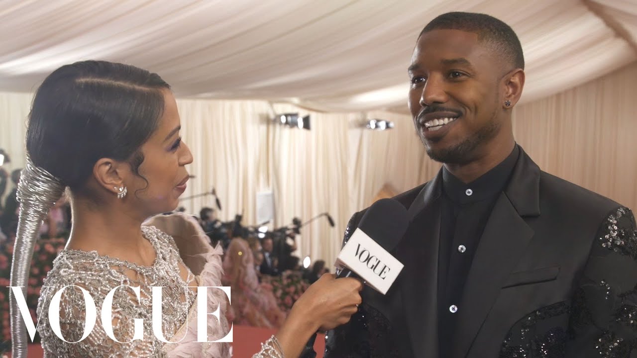 Michael B. Jordan on Running Rampant Inside the Met Gala