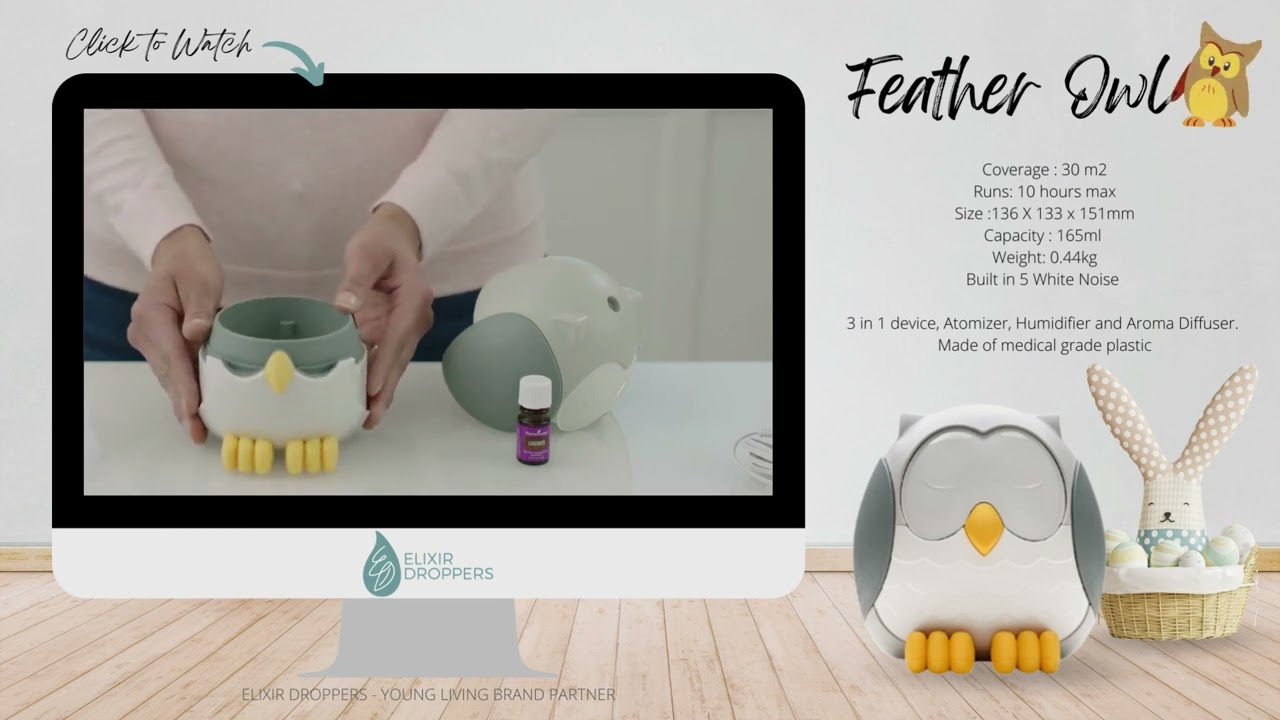 Feather Owl Diffuser