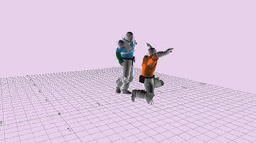 MotionCapture + PostAnim Fight BareHand MotionBuilder