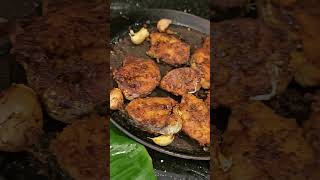 Fried Fish in the banana leaf tamil fulltimefoodies  cookingcreators shorts