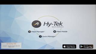 Hytek - Full Tutorial on Running a Swim Meet