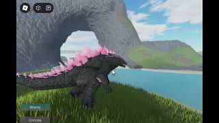 Testing out Evolved Godzilla Walk and Run Animation in Kaiju AntiVerse