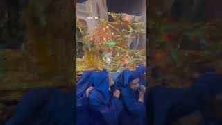 En primera persona: se desprende un arbotante del trono de la Virgen de la Concepción en Málaga