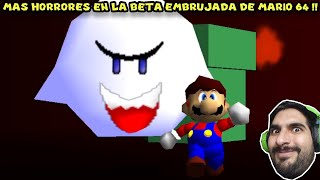 MAS HORRORES EN LA BETA EMBRUJADA DE MARIO 64 !!  Mario 64 B3313 (HACK) con Pepe el Mago (#3)